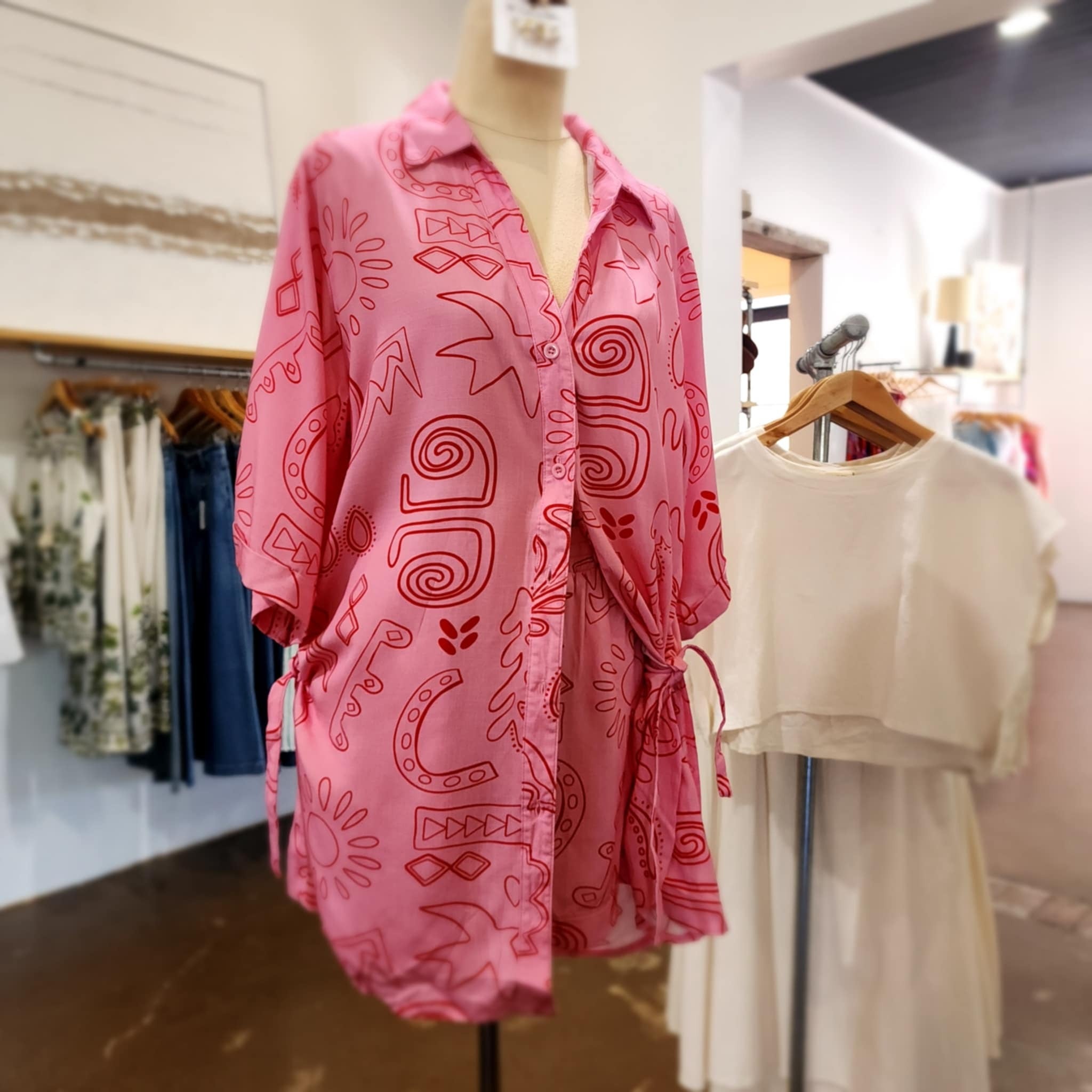 Laila shirt shorts colour door